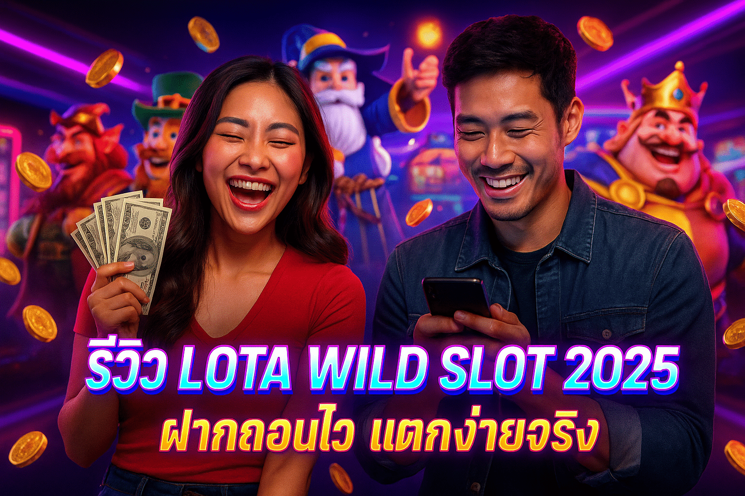 รีวิว LOTA WILD SLOT 2025 – ฝากถอนไว แตกง่ายจริง