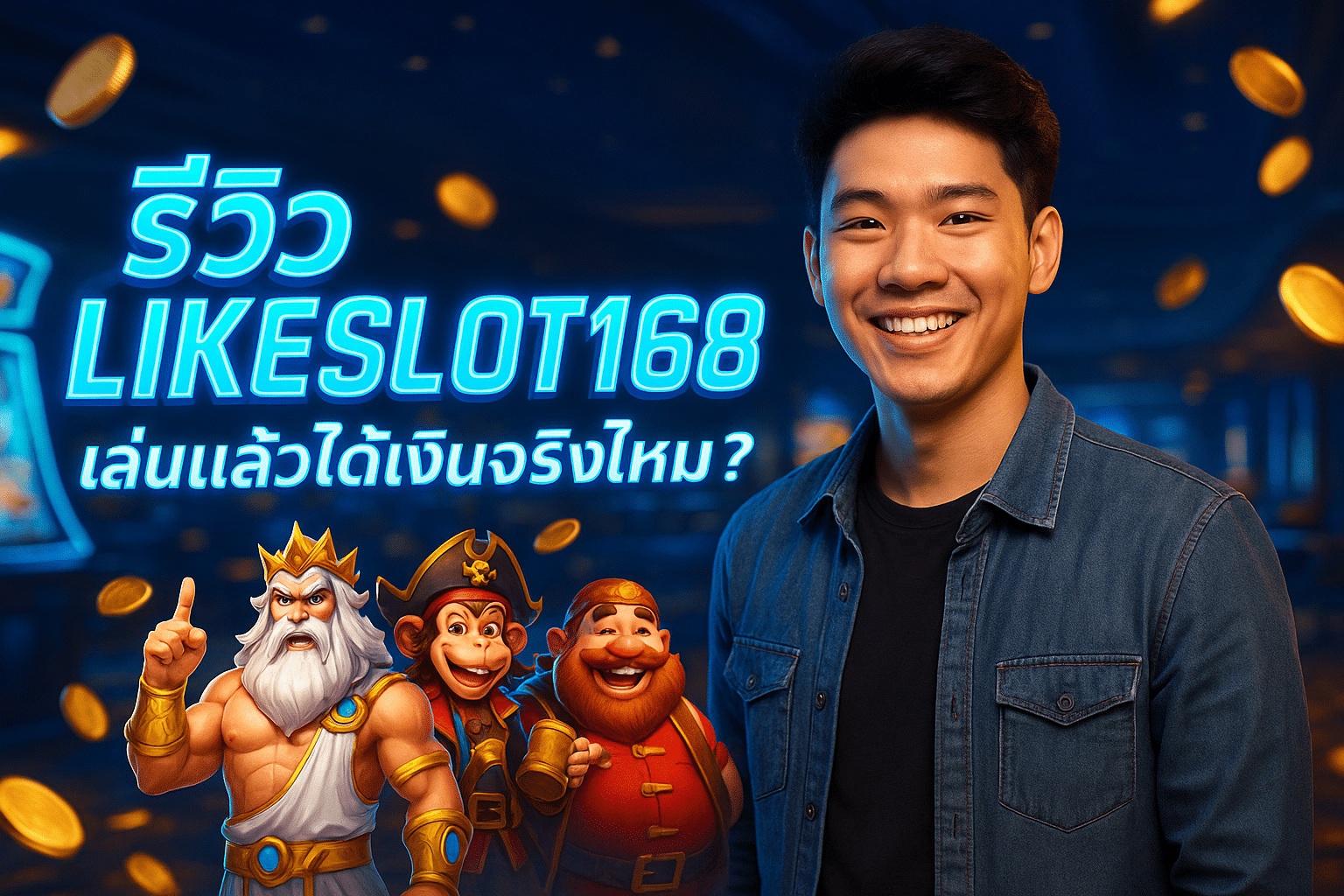 รีวิว LIKESLOT168 เล่นแล้วได้เงินจริงไหม?