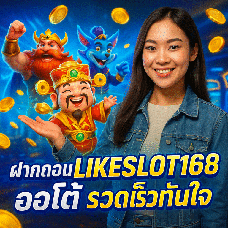 ฝากถอน LIKESLOT168 ออโต้ รวดเร็วทันใจ